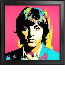 McCartney - Fabrica Collection (On Velvet) - Framed