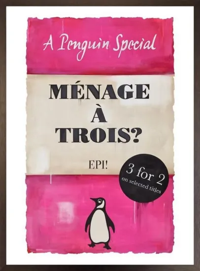 Menage A Trois? - Framed Menage A Trois? - Framed