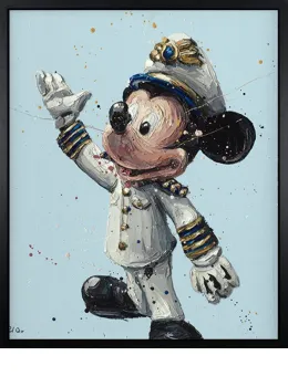 Mickey - Canvas - Black Framed - Framed Box Canvas