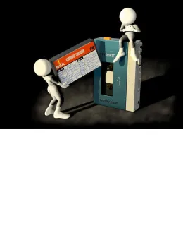 Mixtape - Playlist (Orange) - On Paper - Mounted