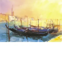 Morning Gondolas - Print