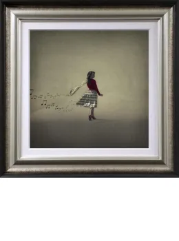 Music Tells A Story Of Its Own - Framed