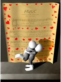 Music - When Music Sounds (XL) - On Paper - Mounted
