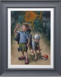 My Preciousss - Canvas - Framed