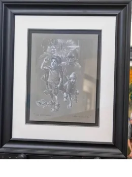 My Preciousss - Original Sketch - Framed