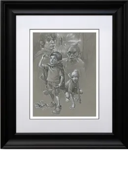 My Preciousss - Sketch - Framed