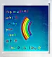 No Matter Which Way You Look At It, Love Is Love - Canvas - White Framed