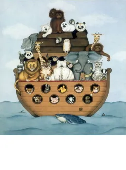Noahs Ark - Mounted