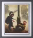 Nooooo !! (Dark Lord & Luke Skywalker) - Framed