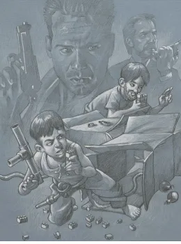 Now I Have A Machine Gun - Ho-Ho-Ho - Sketch - Mounted