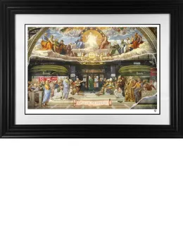 Omnia Omnibus Ubique - Black Framed