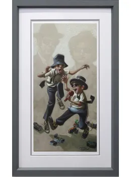 On a Mission - Paper - Framed