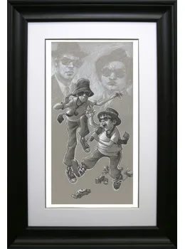 On a Mission - Sketch - Framed