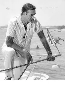 On Vacation II (Black & White) - Mounted