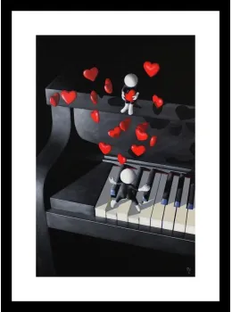 Our Love Song - On Paper - Framed