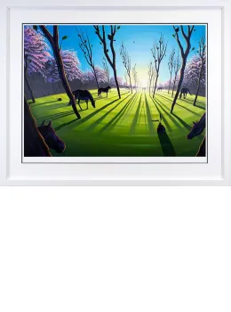 Our Spring Has Finally Sprung - White Framed
