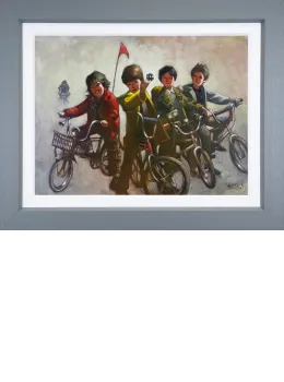 Our Time - Canvas - Framed