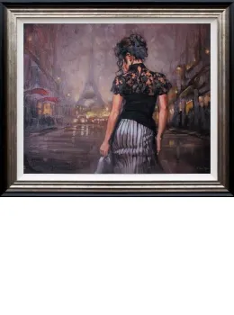 Paris Nights - Framed