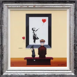 Pranksy - Two Hearts - Limited Edition - Framed
