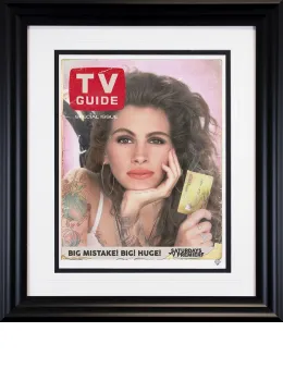 Pretty Woman - Small - TV Guide Special - Black Framed