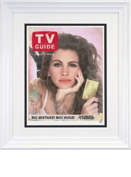 Pretty Woman - Small - TV Guide Special - White Framed