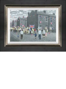 Pride Of Britain - Canvas - Framed