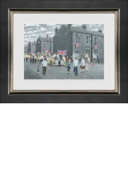 Pride Of Britain - Paper - Black Framed