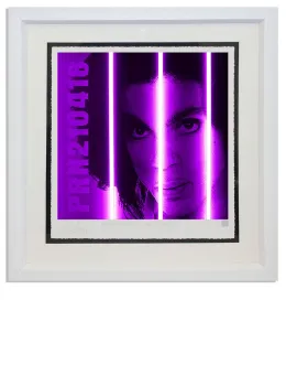 Prince - White Framed