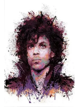 Purple Reign (Artist Edition) - Black Framed