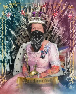 Queen Of Thrones - Mounted