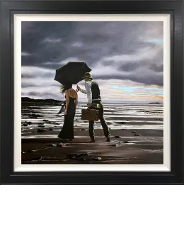 Rained Off - Canvas - Black Framed