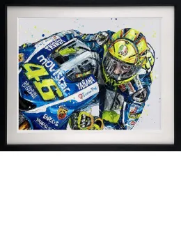 Rossi Bike - Artist Proof Black Framed
