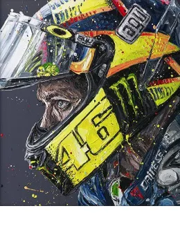 Rossi Helmet 17 - Mounted
