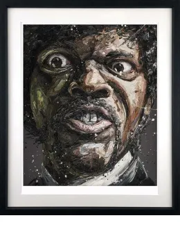 Say What ?! - Artist Proof Black Framed