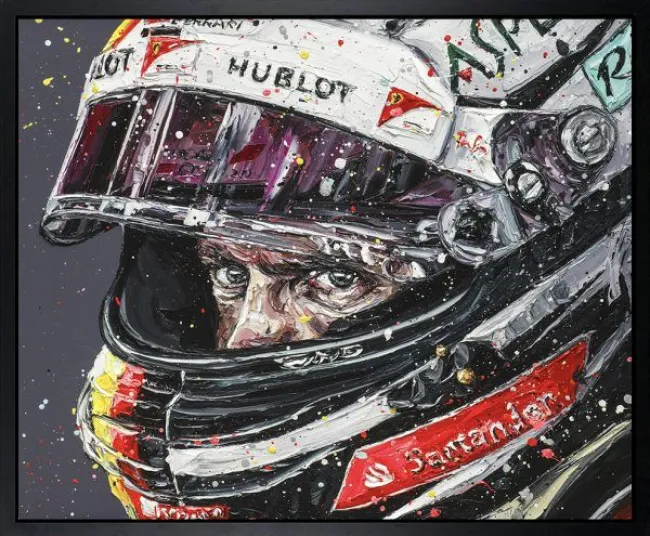 Seb, Focused (Sebastian Vettel)