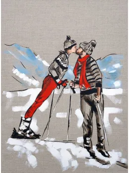 See You On The Slopes - Sketch - Mounted