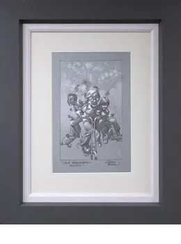 Self Preservation Society - Sketch - Framed