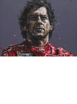 Senna 24th Anniversary Commemorative - Mounted