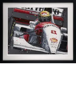Senna McLaren - Artist Proof Black Framed