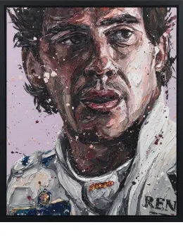 Senna Williams 18 - Canvas - Artist Prood Black Framed - Framed Box Canvas