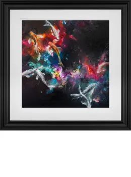Serenity II - Black Framed