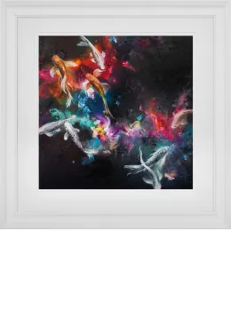 Serenity II - White Framed