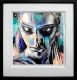 Silence - Paper - Black Framed