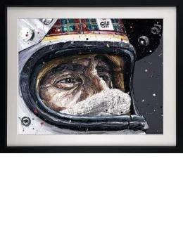 Sir Jackie Stewart - Artist Proof Black Framed
