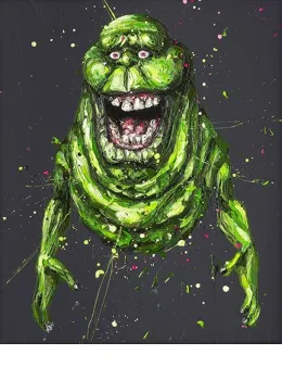 Slimer - Mounted