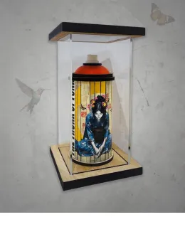 Small Sanctuary - The Spraycan Series (LED Lit Spraycan) - Sculpture