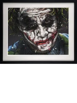 Smile Because It Confuses People - Black Framed