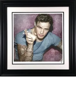 Smoking Gun - Brando (Colour) - Black Framed