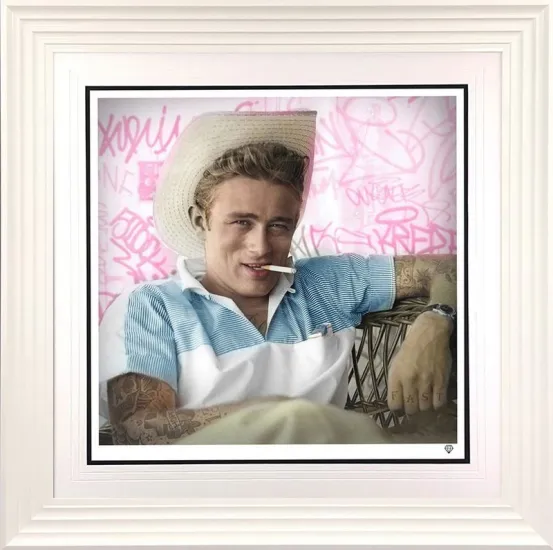 Smoking Gun - James Dean (Colour) Smoking Gun - James Dean (Colour)