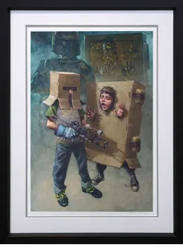 Solo In Cardboardite - Black Framed